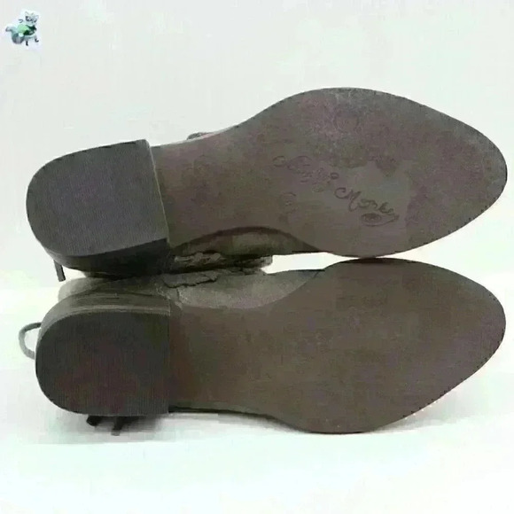 Naughty Monkey Women's Vamp Phyer Taupe Suede Leather Ankle Boots Size US 8 - Picture 10 of 11